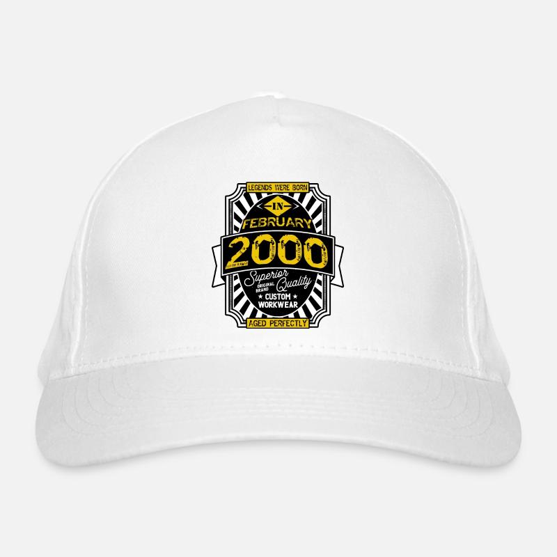 2000 FEBRUARY Organic Baseball Cap