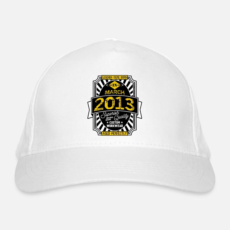 2013 MARCH Casquette classique bio