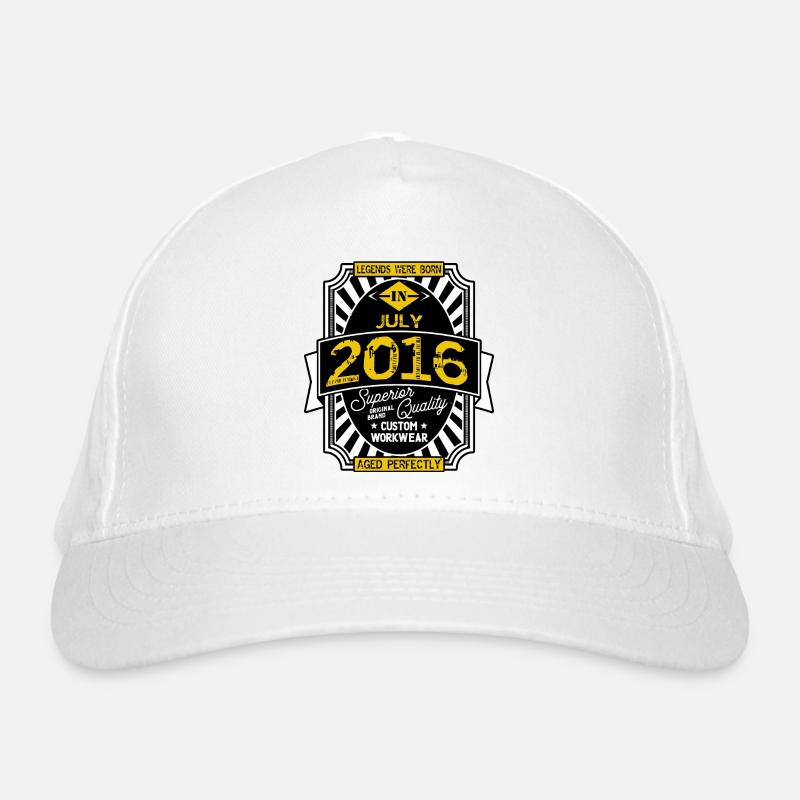 2016 JULY Organic Baseball Cap