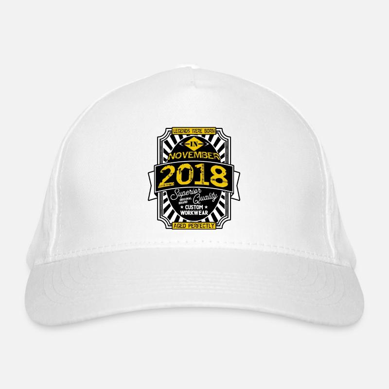 NOVEMBER 2018 Bio-Baseballkappe