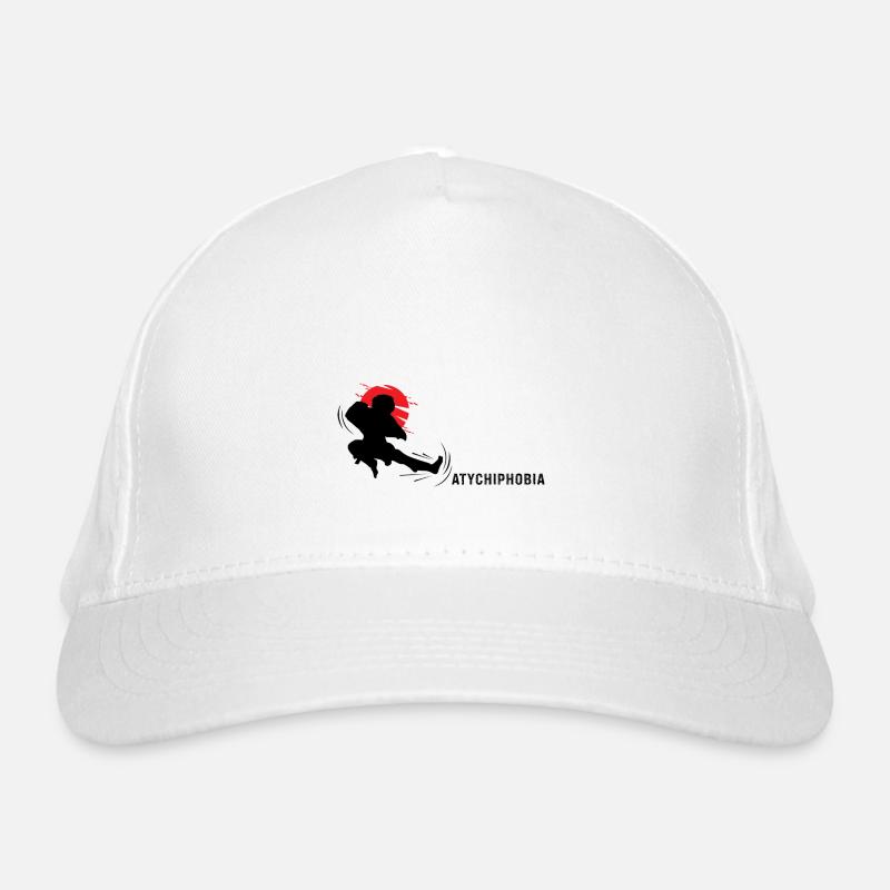 Atychiphobia - kick it Organic Baseball Cap