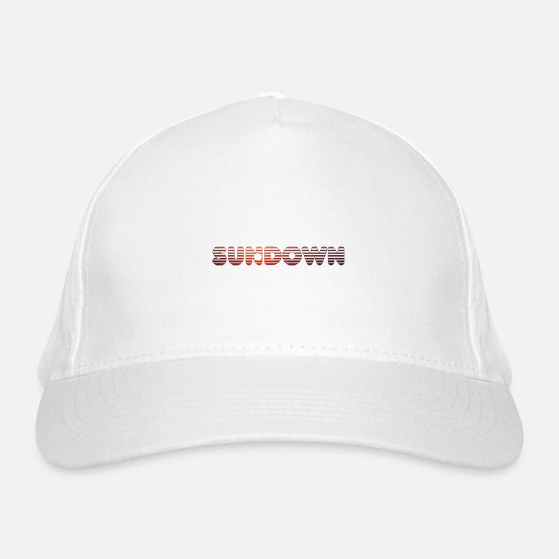 Sundown Sonneuntergang Bio-Baseballkappe