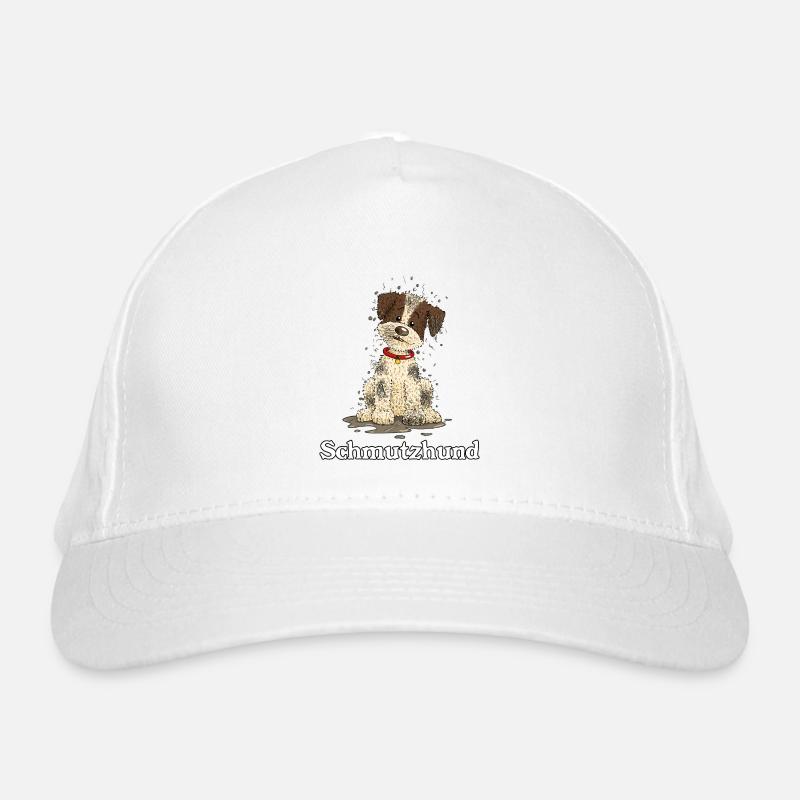 Schmutzhund2 1 Bio-Baseballkappe