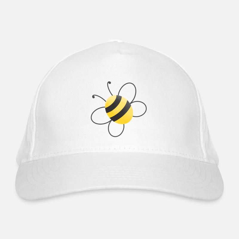 Bee Organic Baseball Cap