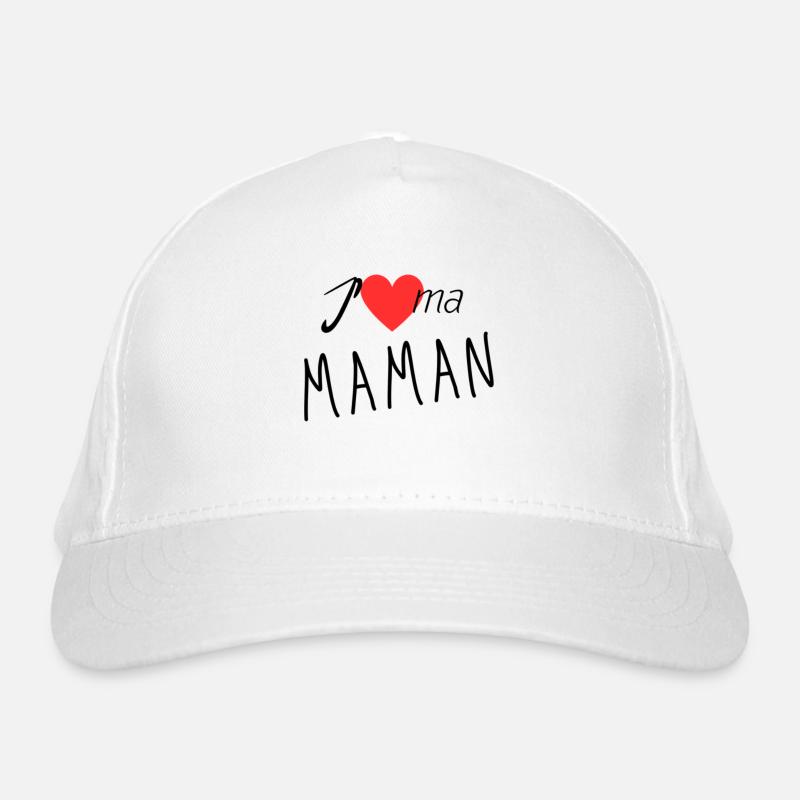 J'AIME MA MAMAN Casquette classique bio