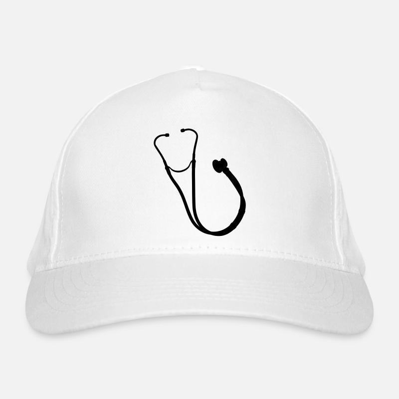 stetoscope profession Organic Baseball Cap