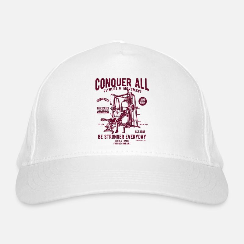 Conquer All Organic Baseball Cap