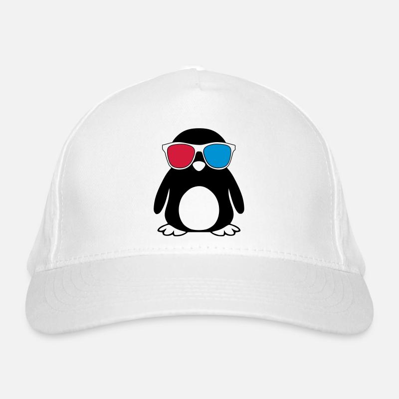 Swaggy Penguin Bio-Baseballkappe