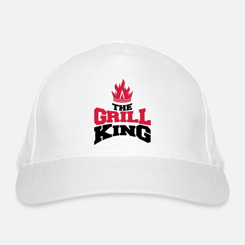 le roi du barbecue Casquette classique bio