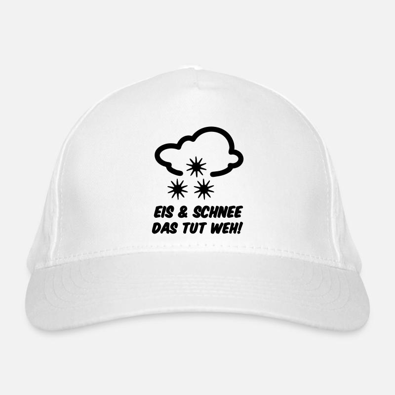 Winter Eis Schnee Spruch lustig Geschenk Bio-Baseballkappe