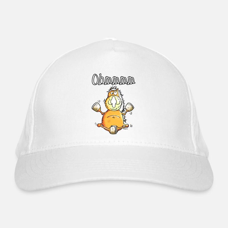 Ohmmmm Pferd - Pferde Bio-Baseballkappe