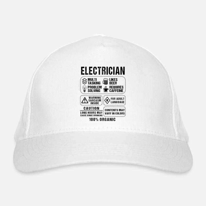 Electrician Organic Baseball Cap