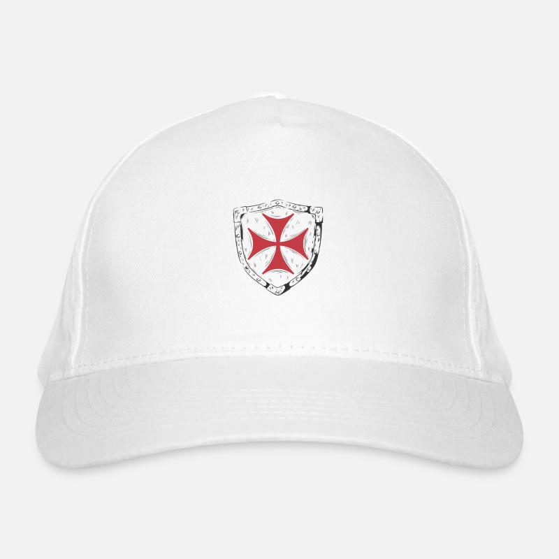 Knight Armor Shield Organic Baseball Cap