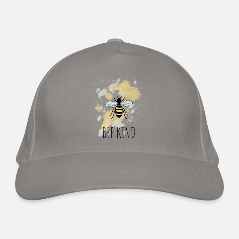 Biene Be Bee Kind Bio-Baseballkappe