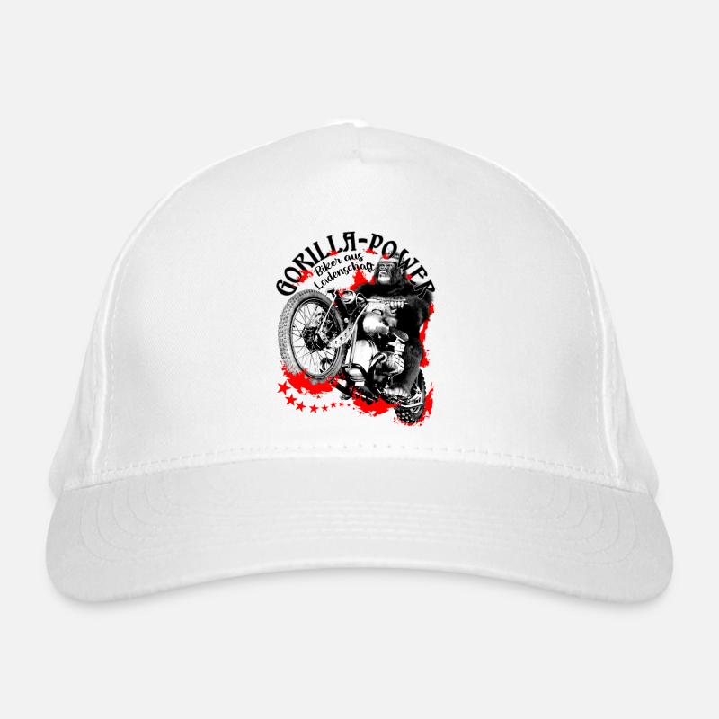 Gorilla Biker- Biker with passion Organic Baseball Cap