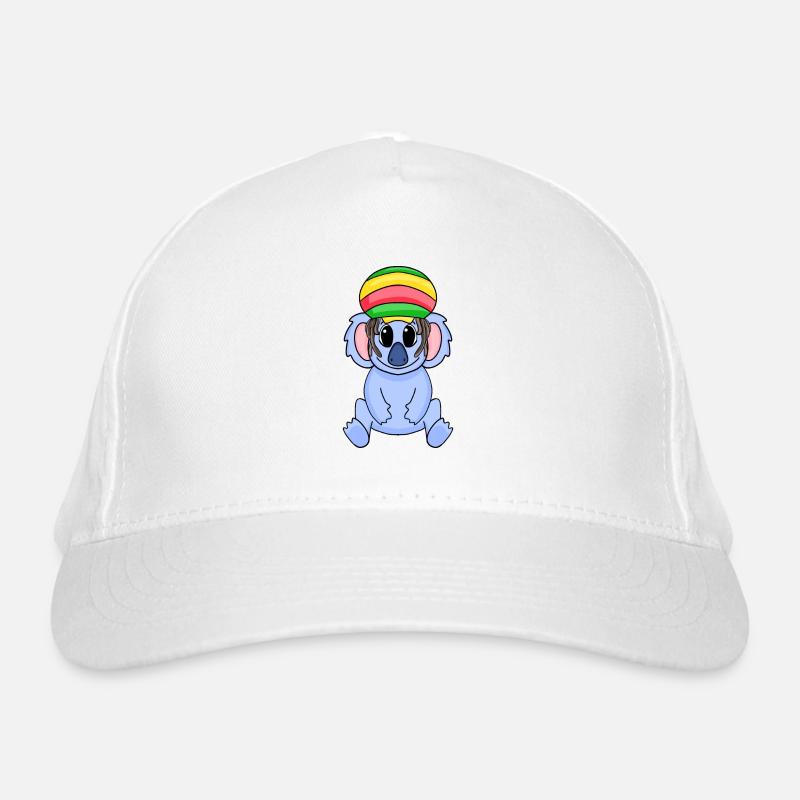 Rasta Koala Bio-Baseballkappe
