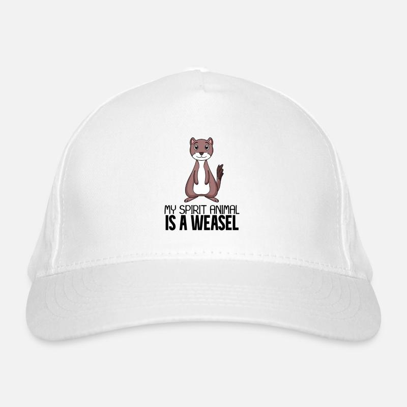 Wiesel Bio-Baseballkappe
