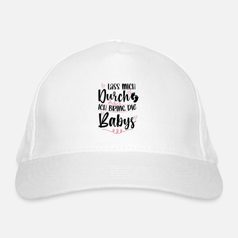 Hebammen Bio-Baseballkappe