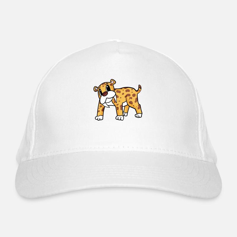 Säbelzahntiger Bio-Baseballkappe