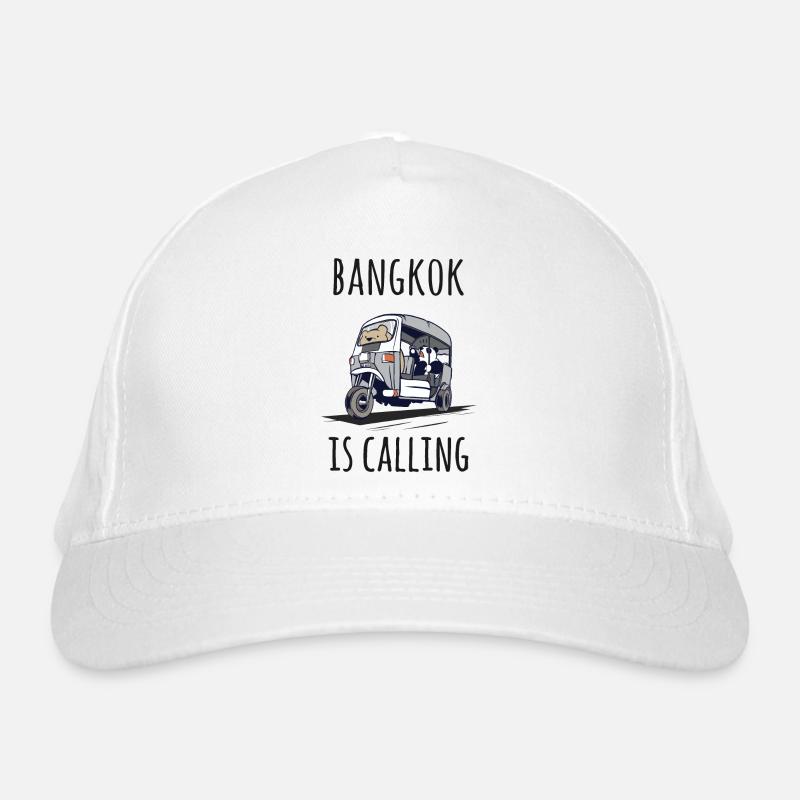Bangkok is calling Organic Baseball Cap