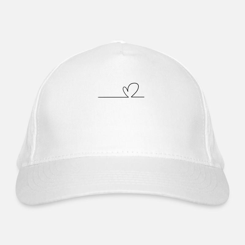 Ligne du cœur Casquette classique bio
