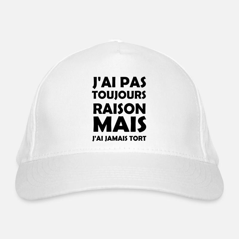 Casquette classique bio