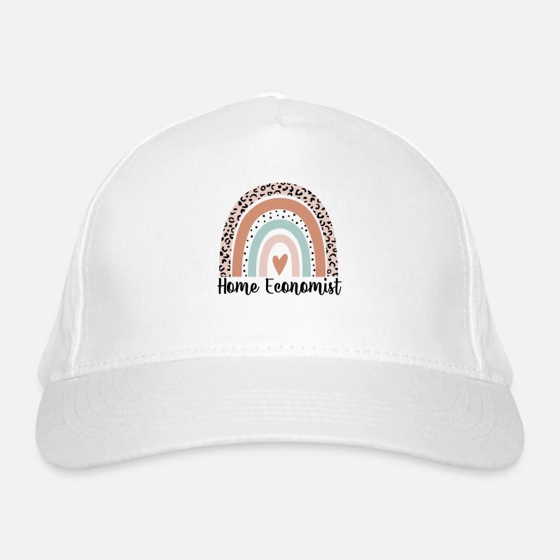 Home Ökonom Regenbogen Leopard Funny Home Bio-Baseballkappe