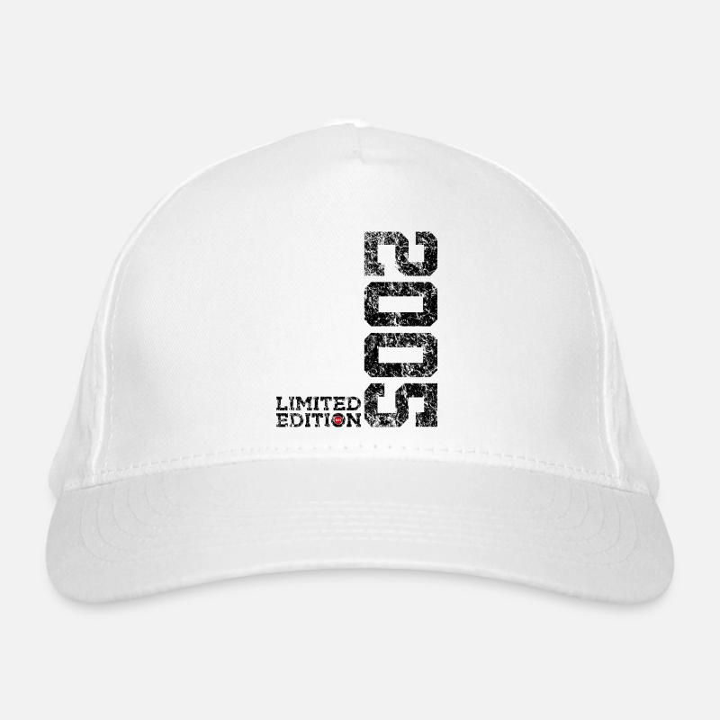 21E ANNIVERSAIRE 21 ANS ÉDITION LIMITÉE 2005 Casquette classique bio