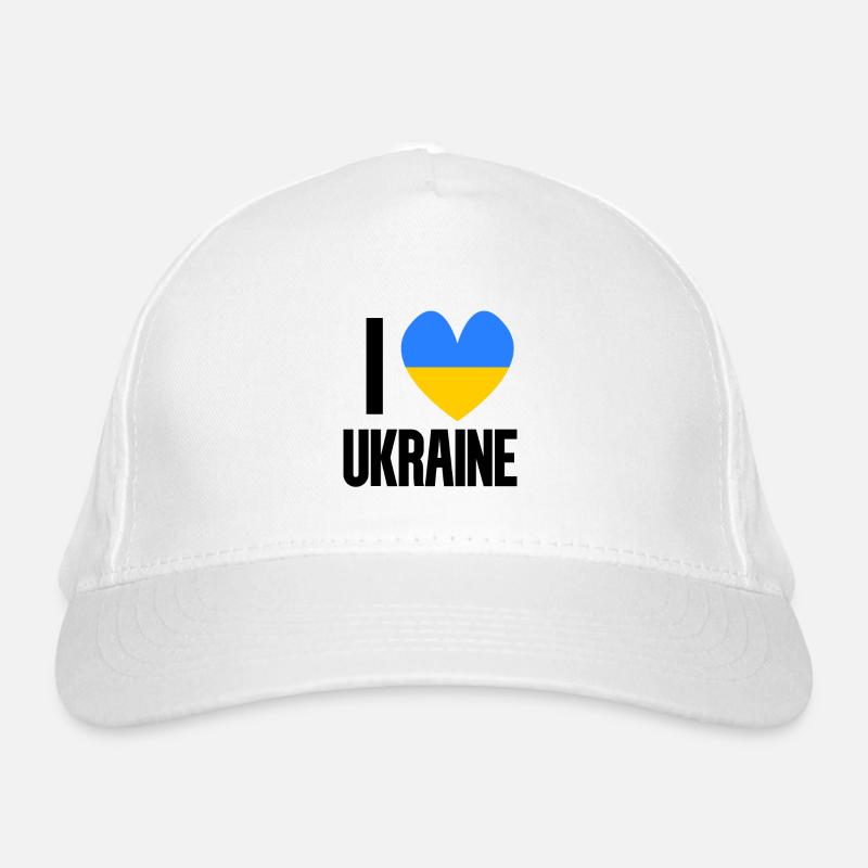 Ukraine Organic Baseball Cap