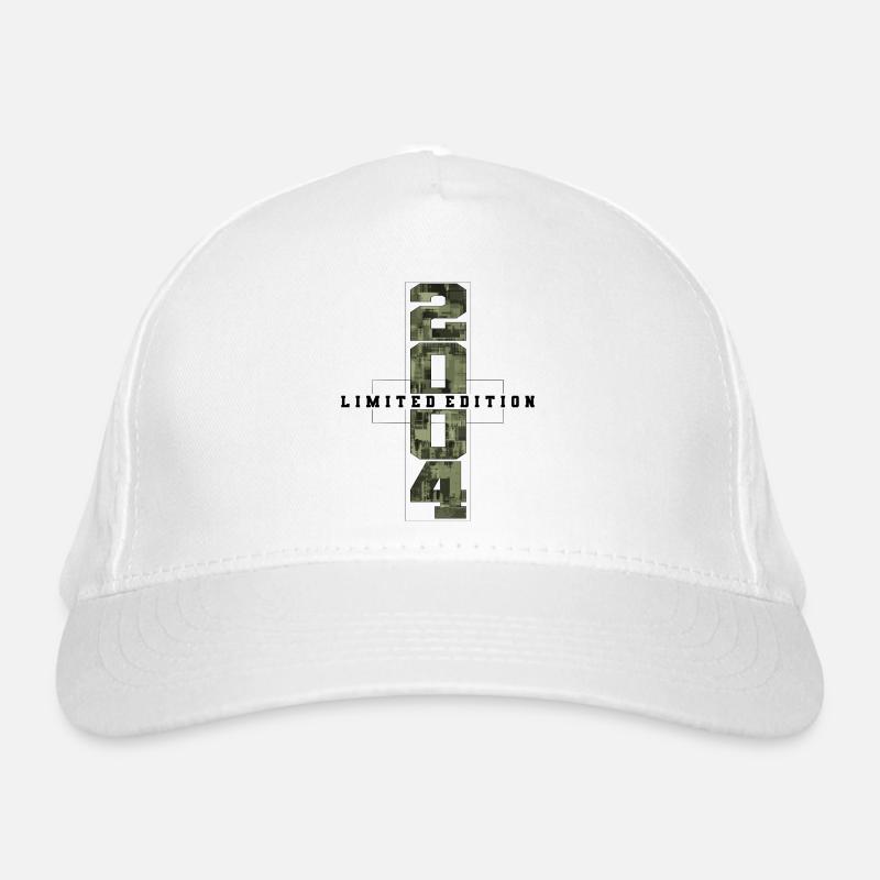Camouflage 2004 Né Année de naissance 2004 Hommes Casquette classique bio