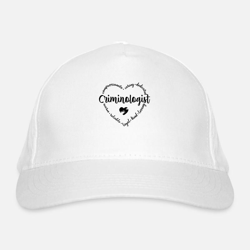 Criminologue Casquette classique bio