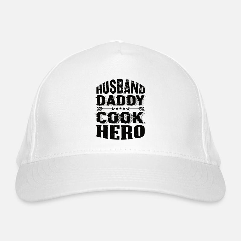 Husband Daddy Cook Hero Bio-Baseballkappe