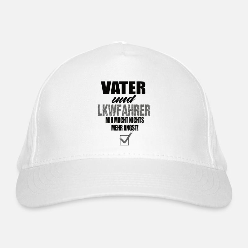 Vater und Lkwfahrer Bio-Baseballkappe