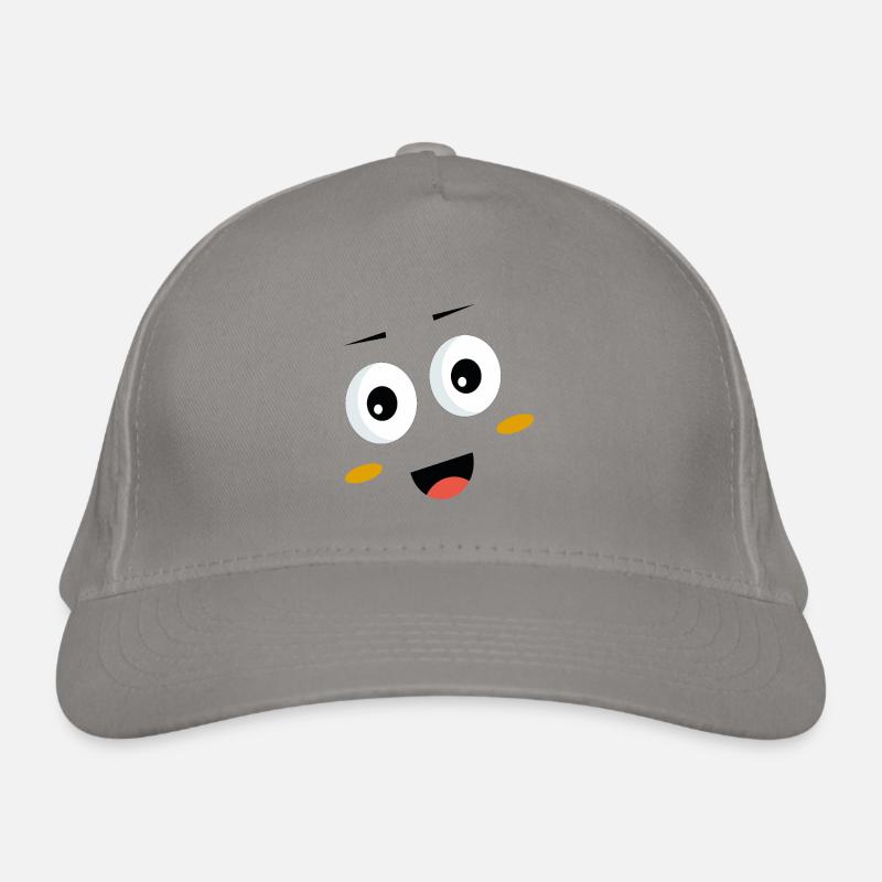 Funny Smiling Casquette classique bio