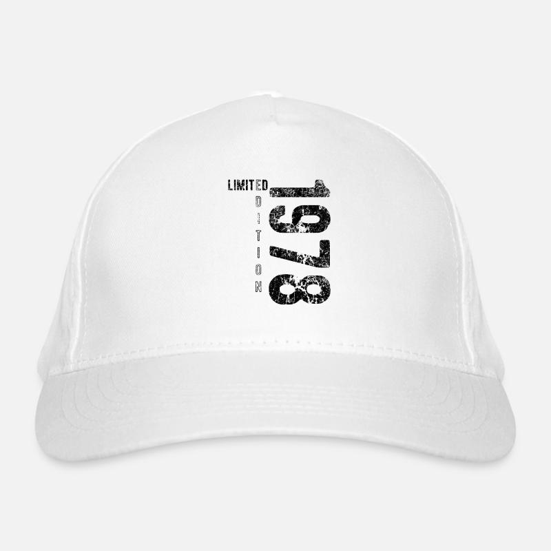 Édition limitée 1978 Anniversaire Naissance 1978 Casquette classique bio