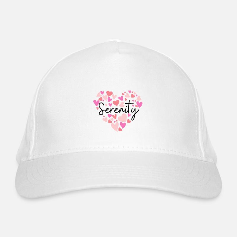 Ich liebe Serenity - Bio-Baseballkappe - Weiß