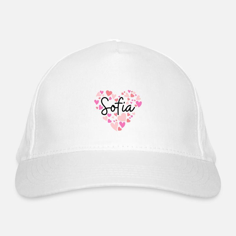 Ich liebe Sofia Bio-Baseballkappe