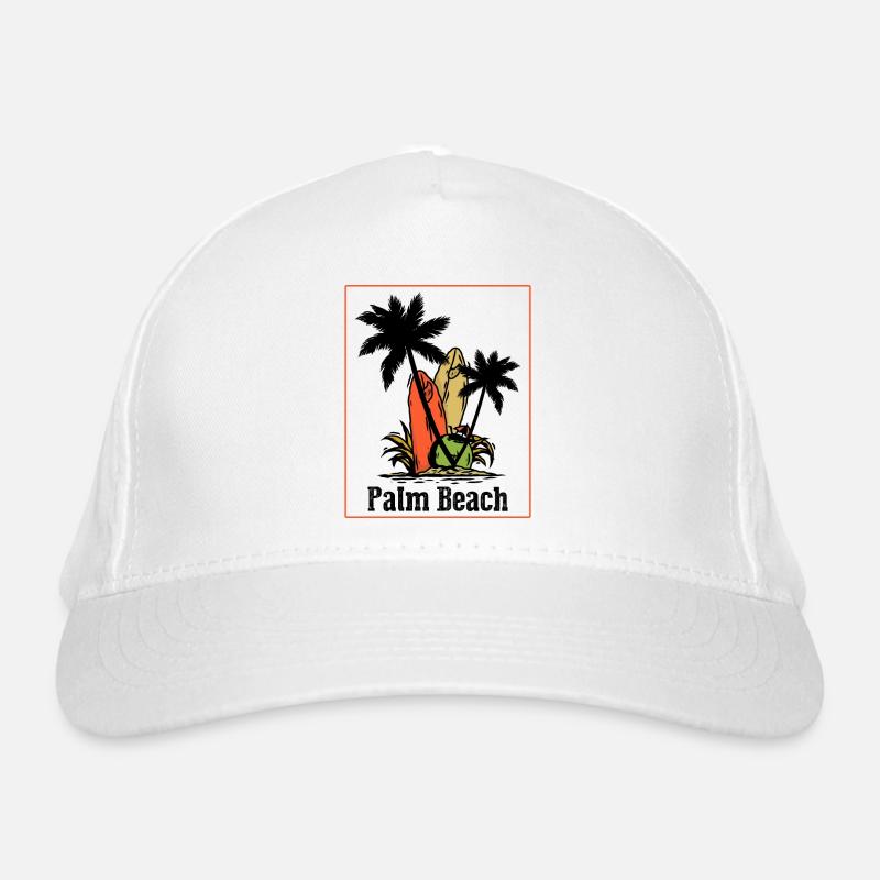 Palmen Bio-Baseballkappe