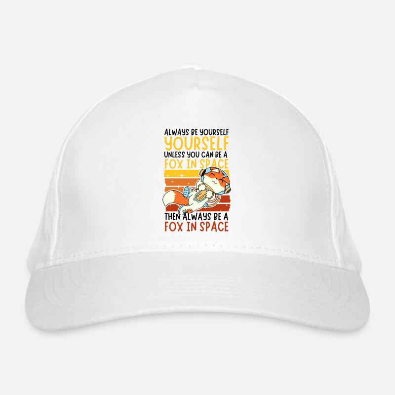 Soyez toujours vous-même - Astronaute Fox dans l’espace Casquette classique bio