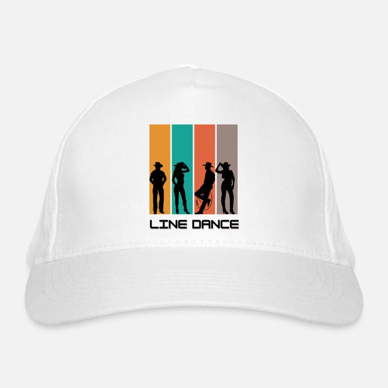 Figures Line Dance 2 Organic Baseball Cap