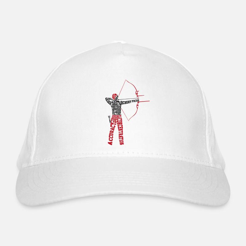 Archer Archer Nuage de mots Casquette classique bio