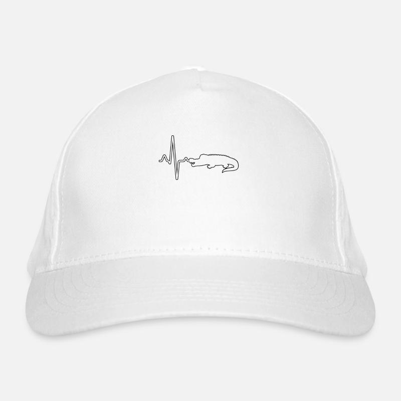 Crocodile Heartbeat Casquette classique bio