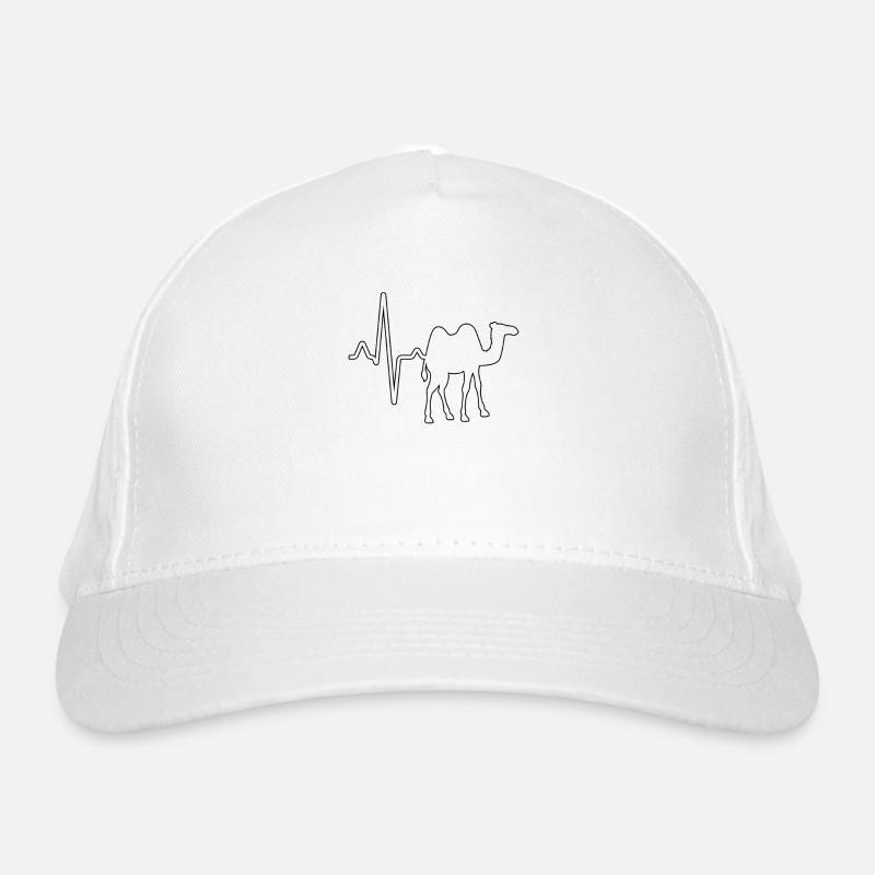 Dromadaire Camel Heartbeat Casquette classique bio