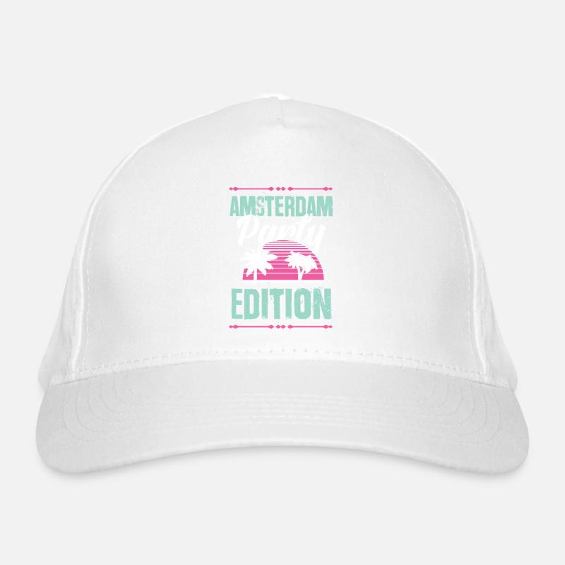 Amsterdam Party Edition Organic Baseball Cap