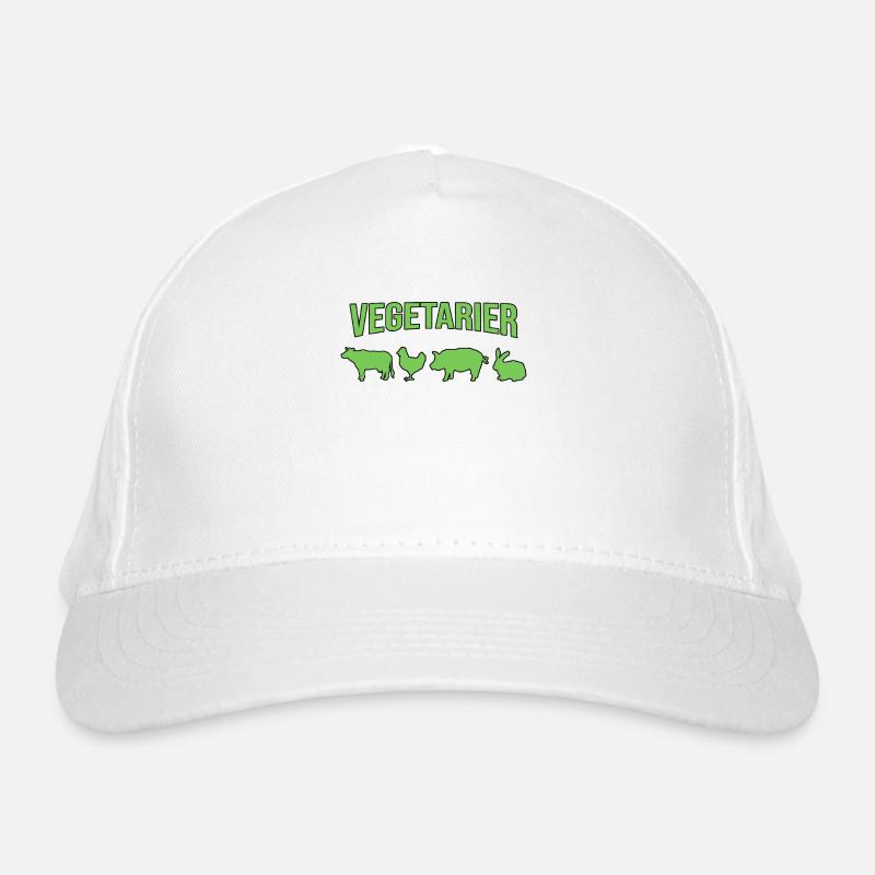 Vegetarier Bio-Baseballkappe