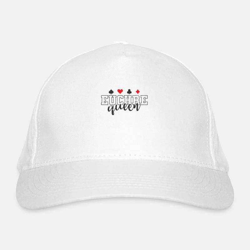 Euchre Queen Card Playing Cards Organic Baseball Cap