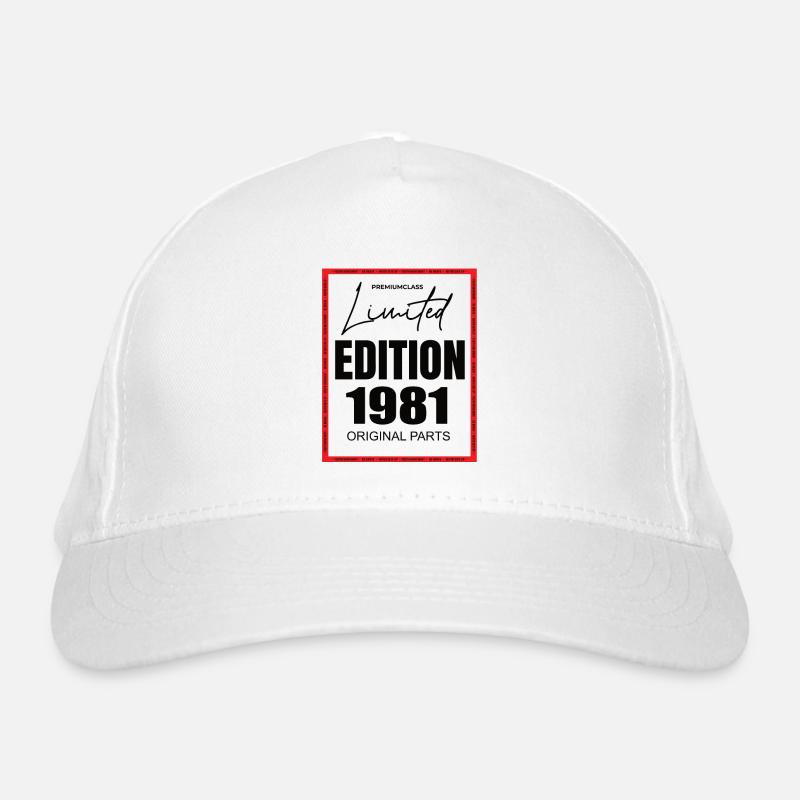 Limited Edition 1981 Bio-Baseballkappe