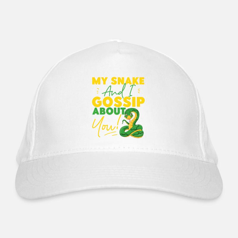 Serpent Serpent Mon Serpent Et Moi Casquette classique bio