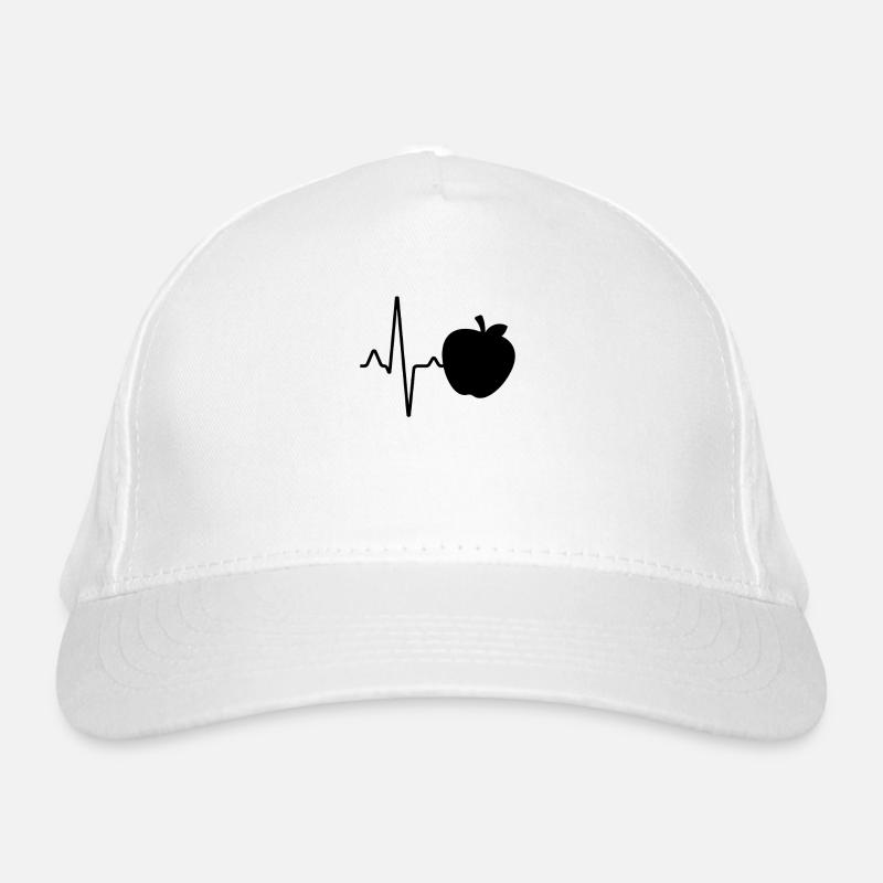 Apple Heartbeat Organic Baseball Cap