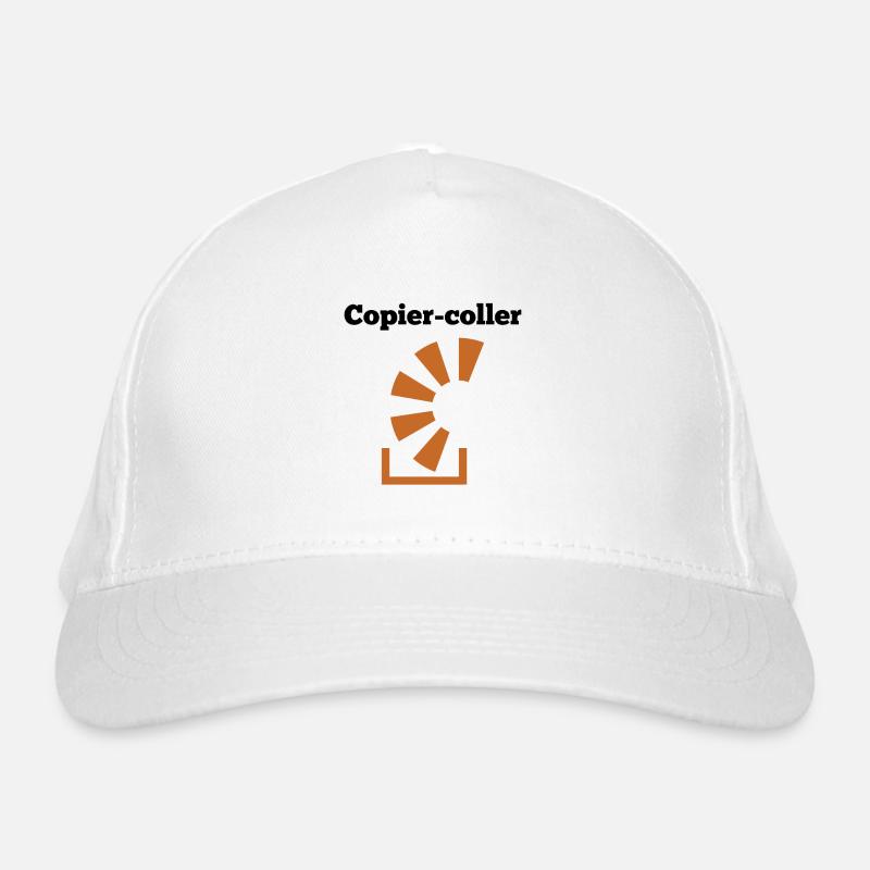 Copier Coller Programmer Software Developer Nerd G Bio-Baseballkappe